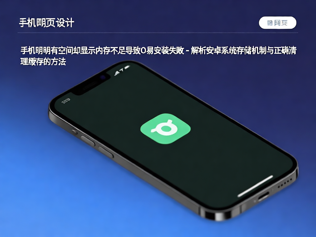 手机存储空间示意图